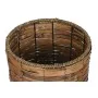 Set de pots de fleurs Home ESPRIT Marron Métal Rotin Tropical 31 x 31 x 27 cm de Home ESPRIT, Cache-pots - Réf : S3057080, Pr...