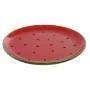 Flacher Teller Home ESPRIT Rot grün Steingut Wassermelone 27,5 x 27,5 x 3 cm von Home ESPRIT, Teller und Schüsseln - Ref: S30...