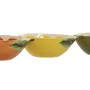 Ciotola per Aperitivi Home ESPRIT Giallo Verde Gres Limone 23,5 x 17 x 7,5 cm (3 Unità) di Home ESPRIT, Ciotole e tazzoni - R...