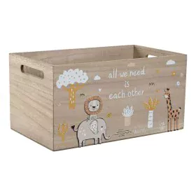 Decorative box Home ESPRIT Multicolour Natural MDF Wood 36 x 21 x 18 cm by Home ESPRIT, Boxes - Ref: S3057124, Price: 14,93 €...