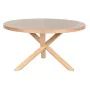 Table de Salle à Manger Home ESPRIT Naturel Bois Caoutchouc 137 x 137 x 75 cm de Home ESPRIT, Tables - Réf : S3057131, Prix :...