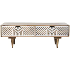 Mesa de Centro Home ESPRIT Blanco Madera de mango 115 x 60 x 40 cm de Home ESPRIT, Mesas - Ref: S3057136, Precio: 243,55 €, D...