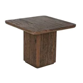 Mesa de apoio Home ESPRIT Castanho Madeira Reciclada 61 x 61 x 50 cm de Home ESPRIT, Jogos de móveis - Ref: S3057155, Preço: ...