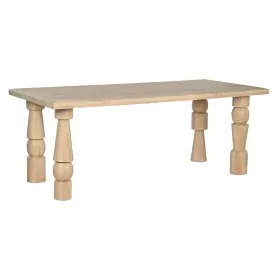 Tavolo da Pranzo Home ESPRIT Naturale Legno di mango 200 x 90 x 76 cm di Home ESPRIT, Tavoli da sala da pranzo - Rif: S305715...