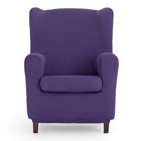 Funda para sillón orejero Eysa ULISES Morado 80 x 100 x 90 cm de Eysa, Sillones - Ref: D1606917, Precio: 32,72 €, Descuento: %