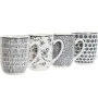 Juego de 4 Tazas Mug Home ESPRIT Azul Blanco Porcelana 340 ml de Home ESPRIT, Tazas - Ref: S3057169, Precio: 10,16 €, Descuen...