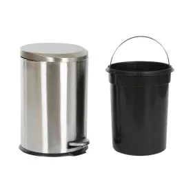 Pedal bin Home ESPRIT Silver Stainless steel polypropylene 20 L by Home ESPRIT, Wastebaskets - Ref: S3057177, Price: 33,83 €,...