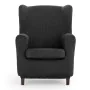 Funda para sillón orejero Eysa ULISES Gris oscuro 80 x 100 x 90 cm de Eysa, Sillones - Ref: D1606918, Precio: 32,72 €, Descue...