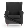 Funda para sillón orejero Eysa ULISES Gris oscuro 80 x 100 x 90 cm de Eysa, Sillones - Ref: D1606918, Precio: 32,72 €, Descue...