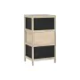 Caisson à Tiroirs Home ESPRIT Noir Naturel Bois 40 x 30 x 73,5 cm de Home ESPRIT, Commodes - Réf : S3057194, Prix : 78,01 €, ...