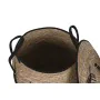 Basket set Home ESPRIT Black Natural Boho 42 x 42 x 50 cm (3 Pieces) by Home ESPRIT, Boxes - Ref: S3057195, Price: 79,40 €, D...