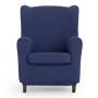 Housse de fauteuil à oreilles Eysa ULISES Bleu 80 x 100 x 90 cm de Eysa, Housses pour accoudoirs de fauteuil - Réf : D1606919...