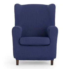 Housse de fauteuil à oreilles Eysa ULISES Bleu 80 x 100 x 90 cm de Eysa, Housses pour accoudoirs de fauteuil - Réf : D1606919...