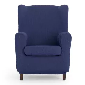 Housse de fauteuil à oreilles Eysa ULISES Bleu 80 x 100 x 90 cm de Eysa, Housses pour accoudoirs de fauteuil - Réf : D1606919...