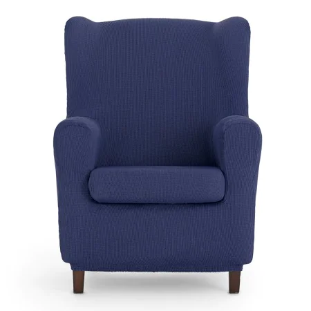 Housse de fauteuil à oreilles Eysa ULISES Bleu 80 x 100 x 90 cm de Eysa, Housses pour accoudoirs de fauteuil - Réf : D1606919...