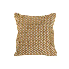 Almofada Home ESPRIT Mostarda Franjas Boho 45 x 45 cm de Home ESPRIT, Almofadas - Ref: S3057213, Preço: 13,65 €, Desconto: %