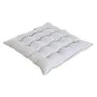 Cuscino per sedie Home ESPRIT Bianco 42 x 42 x 6 cm di Home ESPRIT, Cuscini per sedie da giardino - Rif: S3057246, Prezzo: 9,...