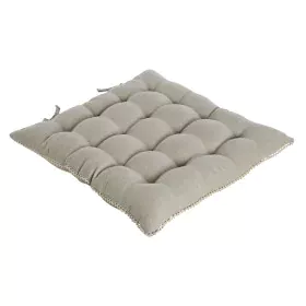 Almofada para cadeiras Home ESPRIT Areia 42 x 42 x 6 cm de Home ESPRIT, Cadeiras - Ref: S3057247, Preço: 9,61 €, Desconto: %