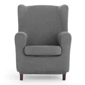 Wingback chair cover Eysa ULISES Grey 80 x 100 x 90 cm by Eysa, Armchairs - Ref: D1606922, Price: 30,63 €, Discount: %