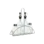 Set para Aliñar Home ESPRIT Transparente Metal Cristal 300 ml 22,5 x 6 x 23 cm de Home ESPRIT, Dosificadores de aliño y espec...