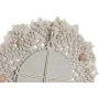 Ensemble de miroirs Home ESPRIT Blanc Verre Macramé Boho 20 x 1 x 20 cm (3 Pièces) de Home ESPRIT, Miroirs muraux - Réf : S30...