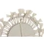 Mirror Set Home ESPRIT White Crystal Macrame Boho 20 x 1 x 20 cm (3 Pieces) by Home ESPRIT, Wall-Mounted Mirrors - Ref: S3057...