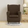 Housse de fauteuil à oreilles Eysa ULISES Marron 80 x 100 x 90 cm de Eysa, Housses pour accoudoirs de fauteuil - Réf : D16069...