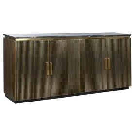 Buffet Home ESPRIT Laiton Marbre 180 x 40 x 85 cm de Home ESPRIT, Buffets, crédences et vaisseliers - Réf : S3057331, Prix : ...