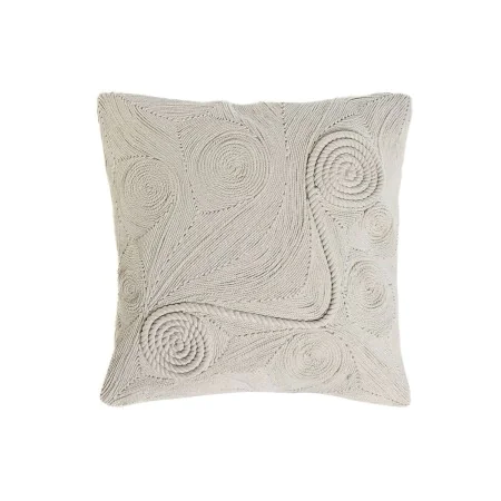 Almofada Home ESPRIT Branco Boho 45 x 45 cm de Home ESPRIT, Almofadas - Ref: S3057349, Preço: 21,27 €, Desconto: %