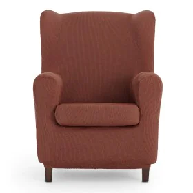 Housse de fauteuil à oreilles Eysa ULISES Marron 80 x 100 x 90 cm de Eysa, Housses pour accoudoirs de fauteuil - Réf : D16069...