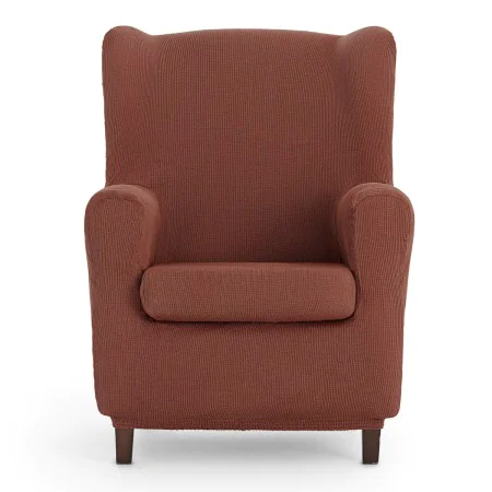 Wingback chair cover Eysa ULISES Brown 80 x 100 x 90 cm by Eysa, Armchairs - Ref: D1606925, Price: 32,66 €, Discount: %