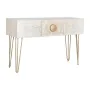 Console Home ESPRIT Bianco Dorato Metallo Legno di mango 120 x 38 x 76 cm di Home ESPRIT, Tavoli - Rif: S3057385, Prezzo: 474...