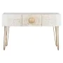 Consola Home ESPRIT Blanco Dorado Metal Madera de mango 120 x 38 x 76 cm de Home ESPRIT, Mesas - Ref: S3057385, Precio: 474,2...