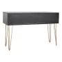 Consola Home ESPRIT Preto Dourado Metal Madeira de mangueira 120 x 38 x 76 cm de Home ESPRIT, Jogos de móveis - Ref: S3057388...