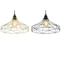 Deckenlampe Home ESPRIT Schwarz Gold Metall 50 W 39 x 39 x 25 cm (2 Stück) von Home ESPRIT, Deckenleuchten - Ref: S3057392, P...