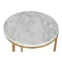 Set of 2 tables Home ESPRIT Golden Metal Marble 40 x 40 x 64 cm by Home ESPRIT, Tables - Ref: S3057397, Price: 163,46 €, Disc...