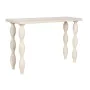 Console Home ESPRIT Blanc Bois de manguier 120 x 40 x 76 cm de Home ESPRIT, Tables - Réf : S3057499, Prix : 277,73 €, Remise : %