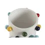 Plantador Home ESPRIT Branco Multicolor 17 x 17 x 14 cm de Home ESPRIT, Vasos - Ref: S3057508, Preço: 13,27 €, Desconto: %