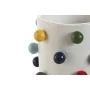 Vaso Home ESPRIT Bianco Multicolore 17 x 17 x 14 cm di Home ESPRIT, Cachepot - Rif: S3057508, Prezzo: 13,27 €, Sconto: %