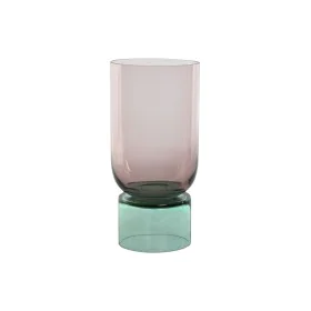 Vase Home ESPRIT Bicoloured Crystal 15 x 15 x 32 cm by Home ESPRIT, Vases - Ref: S3057511, Price: 30,26 €, Discount: %