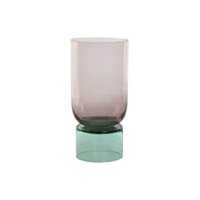 Vase Home ESPRIT Bicoloured Crystal 15 x 15 x 32 cm by Home ESPRIT, Vases - Ref: S3057511, Price: 26,51 €, Discount: %