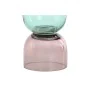 Vase Home ESPRIT Bicoloured Crystal 10 x 10 x 21 cm by Home ESPRIT, Vases - Ref: S3057512, Price: 17,00 €, Discount: %