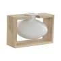 Vase Home ESPRIT White Natural Wood Crystal 22 x 16 x 15 cm by Home ESPRIT, Vases - Ref: S3057516, Price: 17,79 €, Discount: %