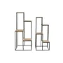 Scaffale Home ESPRIT Bianco Naturale Metallo Legno di abete 40 x 40 x 100 cm (2 Unità) di Home ESPRIT, Unità di mensole - Rif...