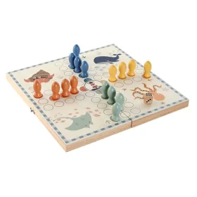 Parchis Home ESPRIT Bois 26 x 13 x 3,3 cm de Home ESPRIT, Jeux en bois - Réf : S3057540, Prix : 14,93 €, Remise : %