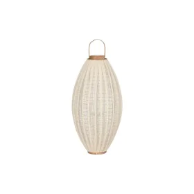 Candleholder Home ESPRIT White Brown Wood Crystal 38 x 38 x 84 cm by Home ESPRIT, Candelabras and candle holders - Ref: S3057...