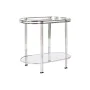 Mesa de apoio Home ESPRIT Prateado Aço Espelho 70 x 35 x 63 cm de Home ESPRIT, Jogos de móveis - Ref: S3057604, Preço: 160,97...