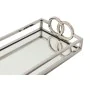 Tray Home ESPRIT Silver Modern 30 x 17 x 7 cm by Home ESPRIT, Ornaments - Ref: S3057606, Price: 30,26 €, Discount: %