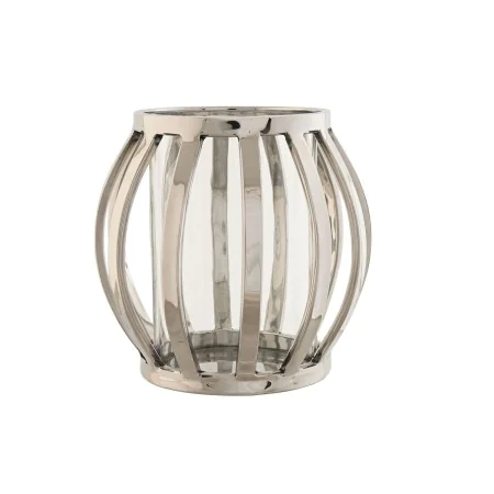 Castiçais Home ESPRIT Prateado Cristal Aço 14 x 14 x 14 cm de Home ESPRIT, Candelabros e suportes para velas - Ref: S3057609,...