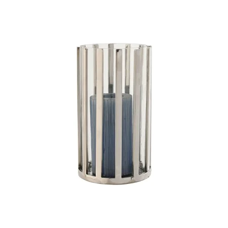 Candleholder Home ESPRIT Silver Crystal Steel 12 x 12 x 20 cm by Home ESPRIT, Candelabras and candle holders - Ref: S3057610,...